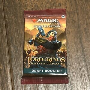 Lord of the Rings: Tales of Middle-Earth - Draft Booster Pack (15 Cards) New